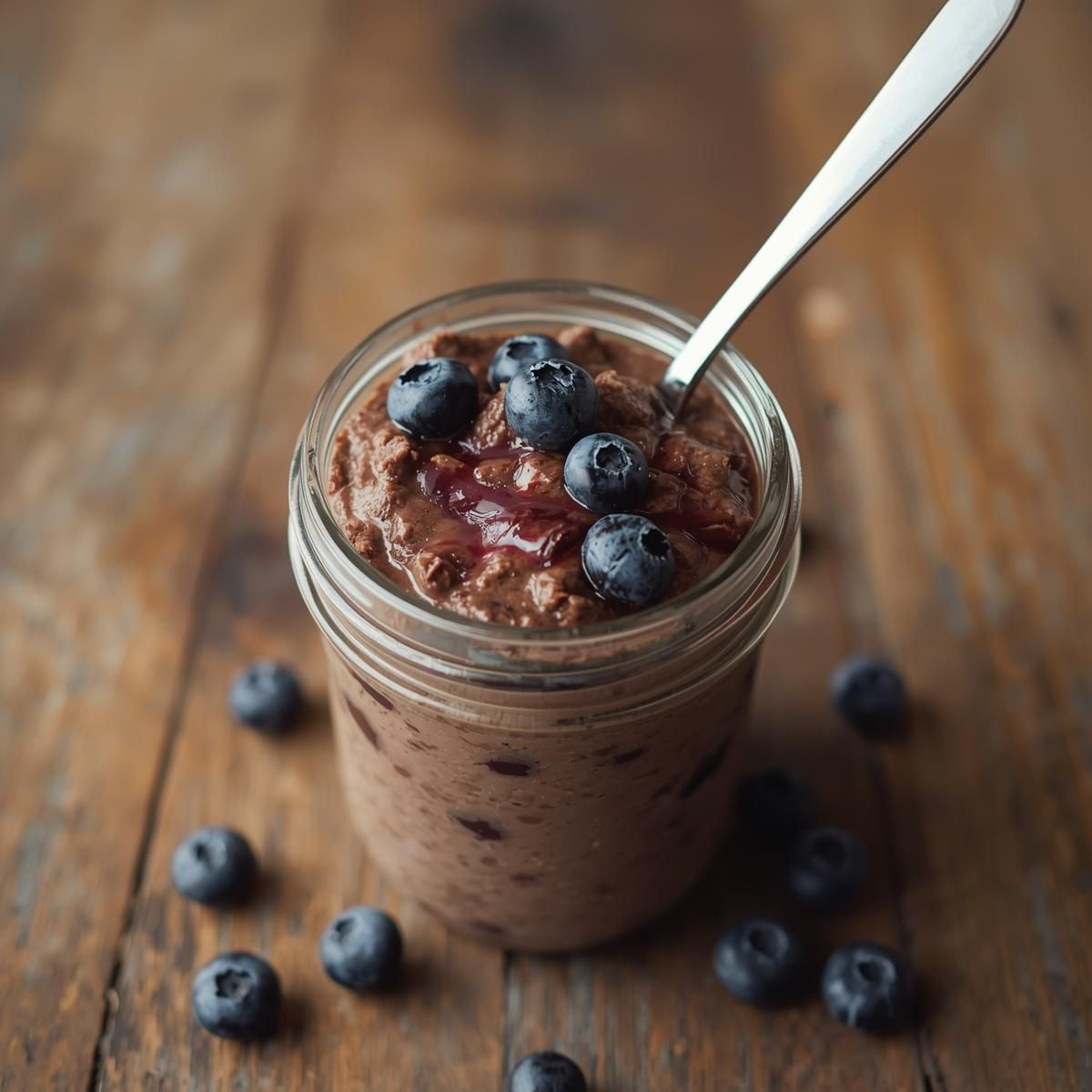 You are currently viewing Blueberry Cacao Overnight Oats