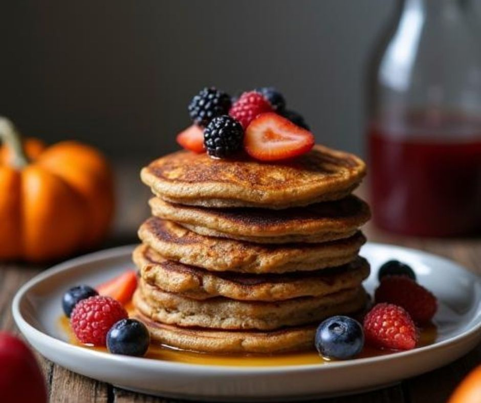 You are currently viewing Whole Grain Pancakes